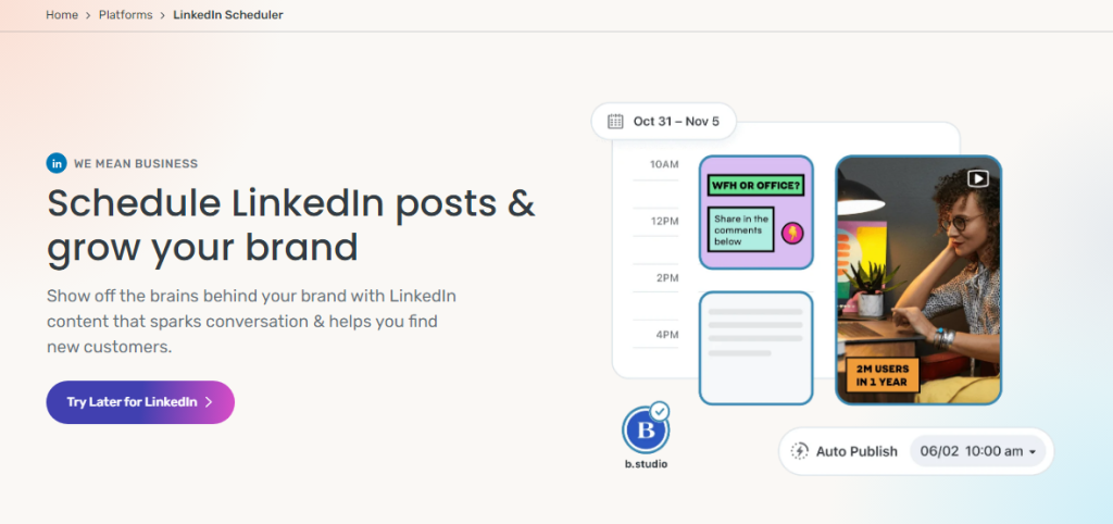 linkedin-later